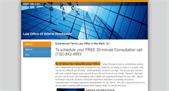 Desktop Screenshot of familylawyerinnj.com