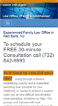 Mobile Screenshot of familylawyerinnj.com